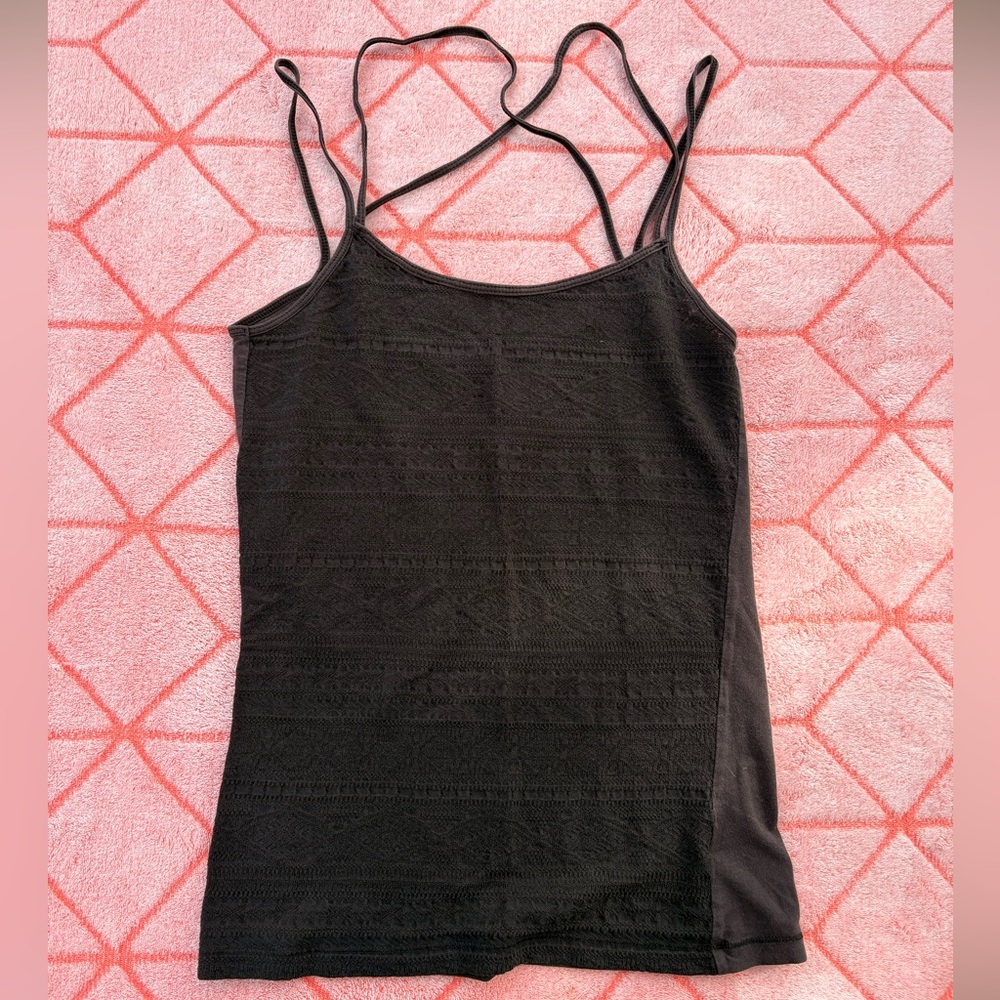Aeropostale Black Lace Camisole